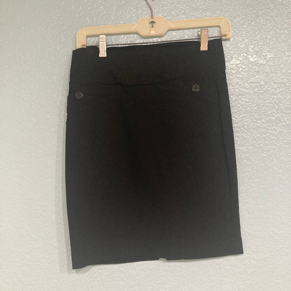 Joe Benbasset Elegant Black Pencil Skirt